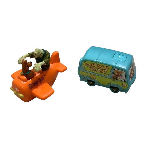 Hanna Barbera Toys Scooby Doo Mystery Machine Scooby Plane Dairy